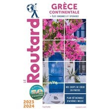 GUIDE DU ROUTARD GRECE CONTINENTALE 2023-24 (AVEC ILES IONIENNES ET SPORADES) POCHE  Ταξιδιωτικοί Οδηγοί & Χάρτες