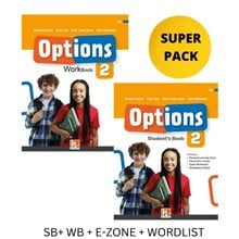 OPTIONS SUPER PACK 2 (SB+ WB + E-ZONE + WORDLIST)  Αγγλικά Φροντιστηριακά & ELT Βιβλία