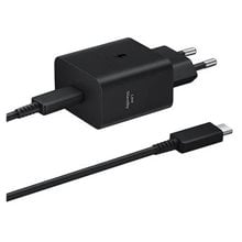 SAMSUNG TYPE-C CHARGER WITH CABLE 45W BLACK  Νέες Παραλαβές