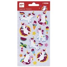 Αυτοκόλλητα Apli Μονόκεροι 1φ  sticker - Albums