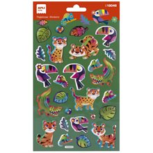 Αυτοκόλλητα Apli Ζώα της Ζούγκλας  sticker - Albums