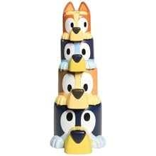 TOMY Toomies Βρεφικό Παιχνίδι Μπάνιου Οικογένεια Bluey Πυραμίδα 1000-73622  Επιτραπέζια Εκπαιδευτικά