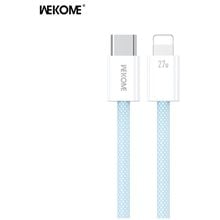 Charging Cable WK 27W PD TYPE-C/i6 Blue 1m WDC-21  Νέες Παραλαβές