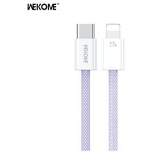 Charging Cable WK 27W PD TYPE-C/i6 Purple 1m WDC-21  Νέες Παραλαβές