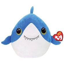 Ty Squishy Seanies Finsley Καρχαρίας Μπλε 38εκ 1607-39366  Λούτρινα