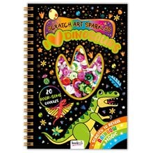 Scratch Art Sparkles: I Love Dinosaurrs  Ζωγραφική για παιδιά