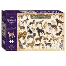 Vintage Classic Piece Jigsaw Dog Breeds  Παζλ Ενηλίκων