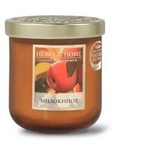 Κερί Αρωματικό Heart & Home Μηλόκηπος 110g  Κεριά & Αξεσουάρ
