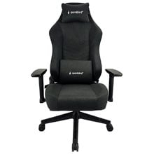 GEMBIRD GAMING CHAIR WITH BACK AND NECK PILLOWS BLACK  Καρέκλα Home - Office
