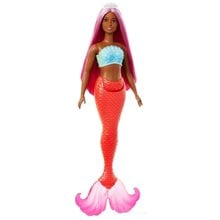 Mattel Barbie - Dreamtopia Barbie Γοργόνα Πορτοκαλί HRR02 / HRR04  Barbie
