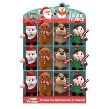 Λούτρινο Χριστουγεννιάτικο 14εκ Jingle Friends 000622823  Λούτρινα