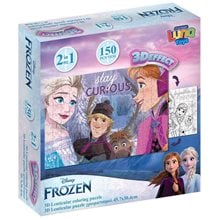 Puzzle Lentikular 45.7x30.4εκ 150τμχ Frozen 2 000564008  Παζλ Παιδικά