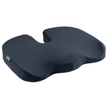 Leitz Ergo Cosy Ergonomic Seat Cushion 5284 Foam Washable 455 x 75 x 355 mm Grey  Υποπόδια - Μαξιλαράκια μέσης