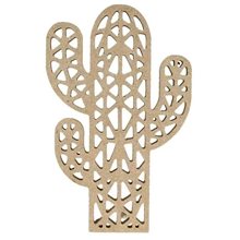 Mdf Origami Κάκτους 15εκ.  Υλικά Κατασκευών & DIY