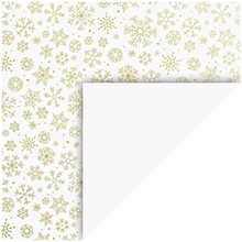 Χαρτόνι 50χ70εκ. 300γρ. XMas Foil Νιφάδες  Χαρτόνια