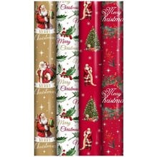 Χαρτί Περιτυλίγματος Ρολό 70x400  Xmas Trad.  Χαρτιά Περιτυλίγματος