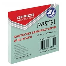 Αυτοκόλλητες Σημειώσεις Office Pastel Πράσινο 76x76mm 100τμχ 14047611-02  Post It - Χαρτάκια