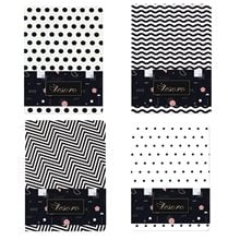 Σημειωματάριο Tesoro Flexi White in Black 14x19cm  Σημειωματάρια