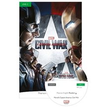 PR 3: MARVELS CAPTAIN AMERICA: CIVIL WAR ( + MP3 PACK)  Αγγλικά Φροντιστηριακά & ELT Βιβλία