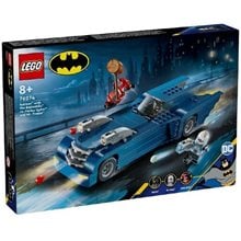 LEGO DC The Batman Batman ο Μπάτμαν™ με το Μπάτμομπιλ™ Εναντίον Χάρλεϊ Κουίν™ και Μίστερ Φριζ™ 76274  Lego