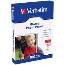 Χαρτί Photo Paper Glossy Verbatim Α4 150gr 100Φ  Φωτογραφικά