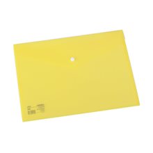 Deli Φάκελος Κουμπί PP A4 Διάφανο Κίτρινος E55055  Φάκελοι μεταφοράς - Χαρτοφύλακες