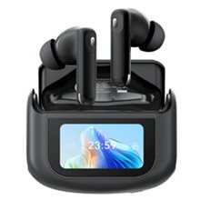 BLACKVIEW ENC BT5.4 AIRBUDS 12 WITH LED SCREEN & CHARGING DOCK BLACK  Bluetooth