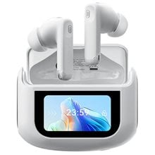BLACKVIEW ENC BT5.4 AIRBUDS 12 WITH LED SCREEN & CHARGING DOCK WHITE  Bluetooth