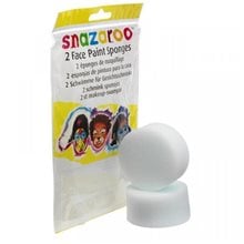 Snazaroo 2 Λεία Σφουγγαράκια Face Painting  Face & Body Painting Kit