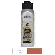 Ακρυλικό Χρώμα Artdeco140ml Multi Surface Silver 502  Ακρυλικά Χρώματα Ζωγραφικής