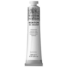 Winsor & Newton 200ml Winton Oil Titanium White  Χρώματα Λαδιού