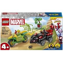 LEGO Marvel Avengers Marvel Super Heroes Κυνηγητό Σπιν Και Ελέκτρο Με Δεινοσαυρο-Οχήματα 11198  Lego