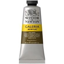 Winsor & Newton 60ml Galeria Acrylic Raw Umber  Ακρυλικά Χρώματα Ζωγραφικής