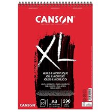 Μπλοκ Canson Σπιραλ XL Oil-Acrylic A3 290gr 30Φ  Μπλοκ - Χαρτιά Ζωγραφικής & Σχεδίου