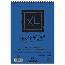 Μπλοκ Canson Σπιραλ XL Mixed Media Textured A5 300gr 15Φ  Μπλοκ - Χαρτιά Ζωγραφικής & Σχεδίου