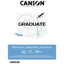 Μπλοκ Canson Graduate CalqueTracing Paper Α3 70gr 40Φ  Μπλοκ - Χαρτιά Ζωγραφικής & Σχεδίου