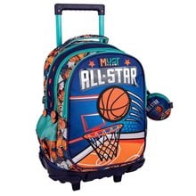 Τσάντα Τρόλλευ Must 34x20x44cm 3 Θήκες Basketball 000586187  Σχολικές Τσάντες