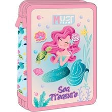 Κασετίνα Must Διπλή Γεμάτη 15χ5χ21 Sea Treasure 000586722  Κασετίνες Γεμάτες