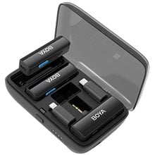 BOYALINK Mobile Wireless Mic for Android (USB-C) iPhone IOS and 3,5 TRS (laptop) 2 person vlog  Αξεσουάρ Streaming