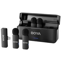BOYA BY-V4U Wireless 4 person 4-channel mini Lavalier USB-C 2.4GHz Microphone  Αξεσουάρ Streaming