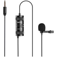BOYA BY-M1 Pro II wired mic Professional lavalier mic - jack 6m cable Camera Smartphone Tablet  Αξεσουάρ Streaming