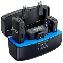 BOYA BOYAMIC Wireless HD Lavalier Microphone iPhone Android Smartphone USB-C Camera 200m range 10h  Αξεσουάρ Streaming