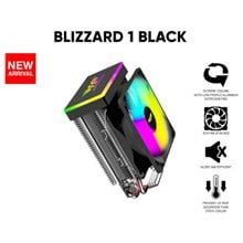ARMAGGEDDON RGB SILENT 9CM CPU COOLING FAN 2 HEAT PIPES BLACK  Ψύκτρες