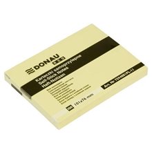Αυτοκόλλητες Σημειώσεις Donau 101x76mm 100φ. Κίτρινο 7594001PL-11  Post It - Χαρτάκια