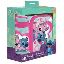 Σετ Φαγητοδοχείο PP 800ml και Παγούρι PP 500ml Must Lilo & Stitch 000565109  Δοχεία Φαγητού