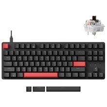 Lemokey X1 (X1-A3) QMK/VIA Wired TKL 80% Mechanical Keyboard - Brown Switch US Layout  Gaming Πληκτρολόγια