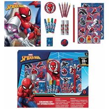 Σετ Χρωματισμού Με Κασετίνα 30τεμ. Spiderman 000508229  Μπλοκ Ζωγραφικής