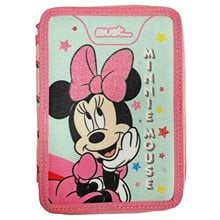 Κασετίνα Must Διπλή Γεμάτη 15x5x21cm Minnie Mouse 000563590  Κασετίνες Γεμάτες