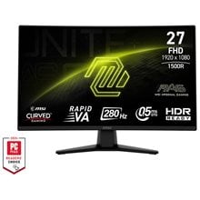 MSI MONITOR GAMING MAG 274CXF, CURVED VA FHD, 27", 16:9, 300CD/M2, 4000:1, 0.5MS, 280Hz, 1920x1080, 2xHDMI/ 1xDP/ HP OUT, TILT, BLACK, 3YW.  Οθόνες Για Εργασία