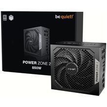 BEQUIET PSU POWER ZONE 2 850W BP007EU, PLATINUM CERTIFIED, MODULAR CABLES, PURE WINGS 3 14CM SILENT FAN, 10YW.  Τροφοδοτικά